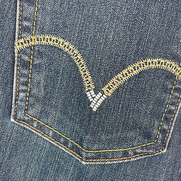 NWOT Levi’s 512 bootcut women’s 10M perfectly slimming silver detail jeans - Picture 12 of 12